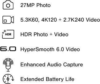GoPro Hero 11 Black Specs