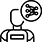 icon of a person or robot with a neural network diagram