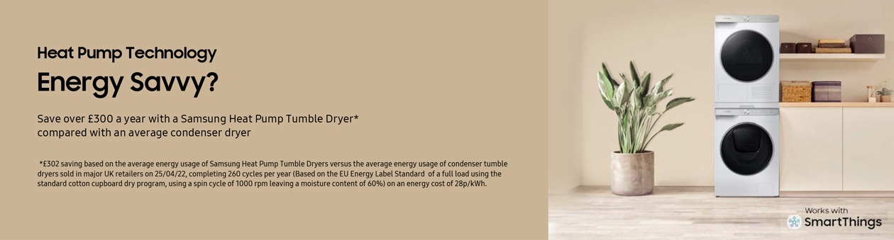 Heat pump technology. Energy savy.