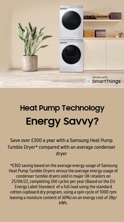 Heat pump technology. Energy savy.