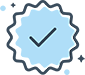 Tried and tested icon