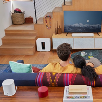 Build a surround sound system for immersive entertainment.