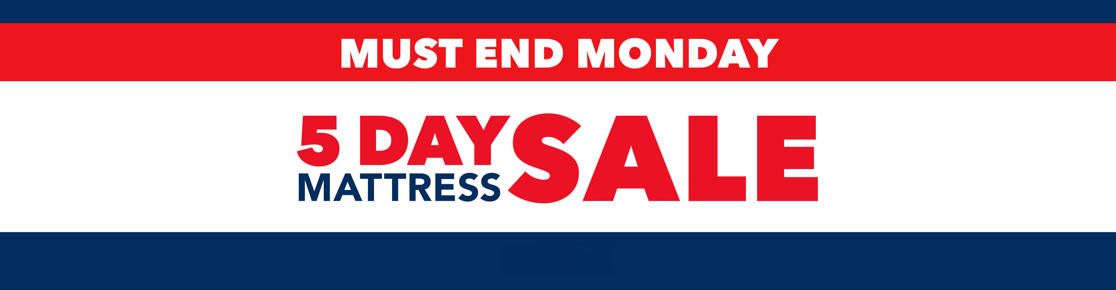 5 day mattress sale