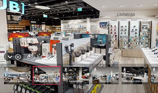 Virtual Store Departments Tool