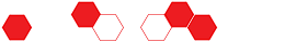 Lovetech Brand Hexagons