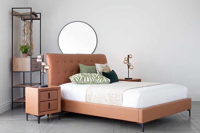 Lewis Vegan Bed Green