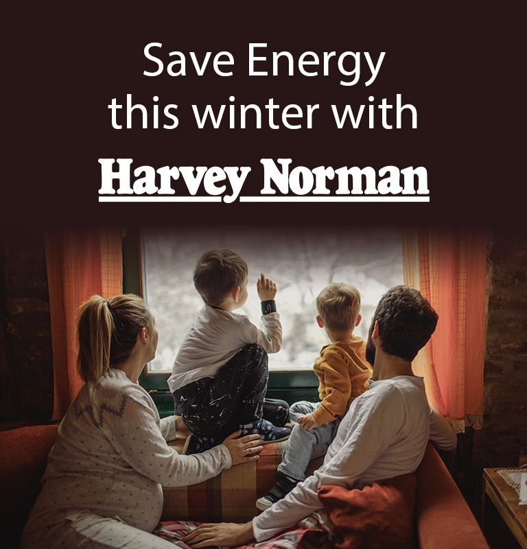 Save Energy this Winter with Harvey Norman